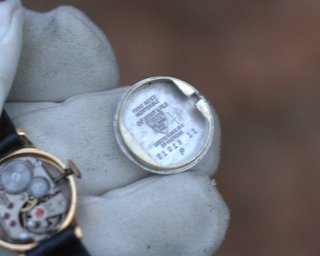 Orologio Tissot Vintage Oro Nero