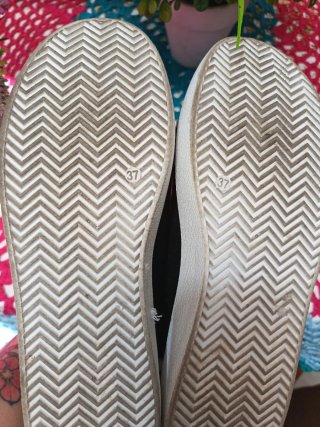 Deportivas lona mujer/niña talla 37