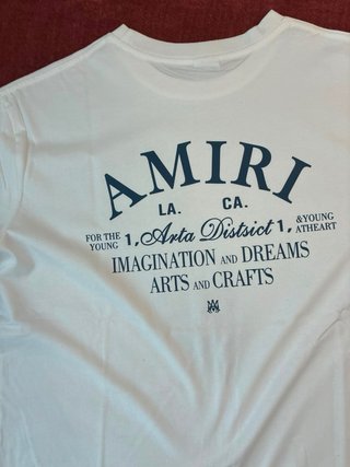 Camiseta Amiri Blanca