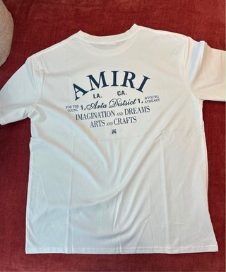 Camiseta Amiri Blanca