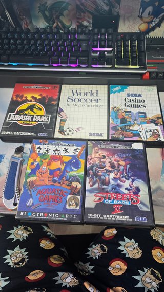 Lote Juegos Sega Mega Drive y Master System