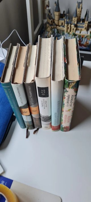 Lote 6 novelas autores españoles tapa dura