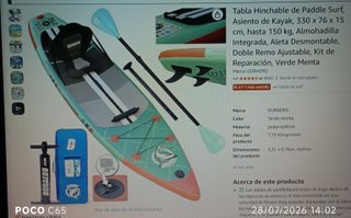 Tabla Paddle Surf Hinchable DURAERO