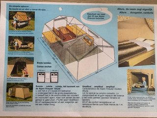 Remolque Tienda Alpen Kreutzer Plegable
