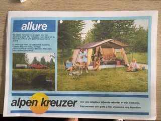 Remolque Tienda Alpen Kreutzer Plegable