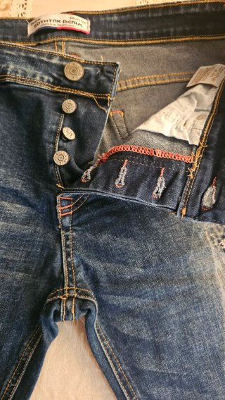 Pinocchietto bermuda jeans uomo SOTTHIK DENIM