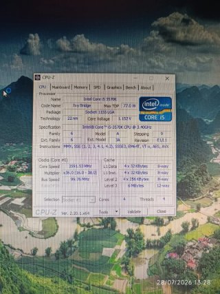 Bundle MSI B75IA-E33 + i5-3570K + 8GB ram