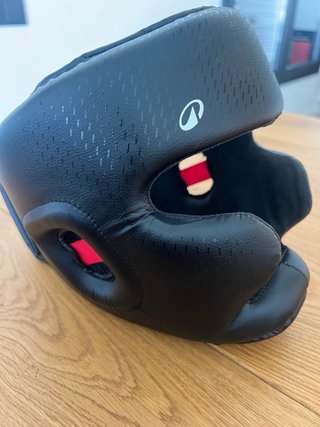 Casco de sparring full face negro