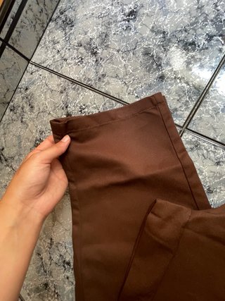 Pantalones marrones hombre