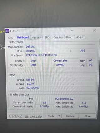 Dell XPS 9500 15” Plata