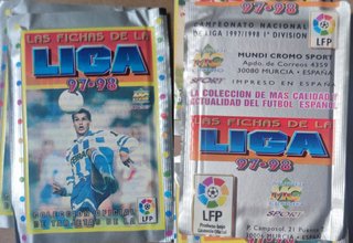 50 Sobres Sin Abrir Liga 97/98 Mundicromo