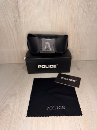 Occhiali da sole Police neri e argento