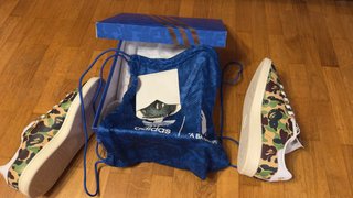 Adidas Stan Smith x BAPE 30th Anniversary Talla 45