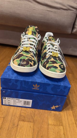 Adidas Stan Smith x BAPE 30th Anniversary Talla 45