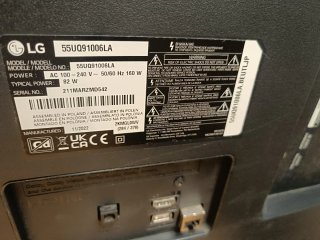 Smart TV LG 55 Negro