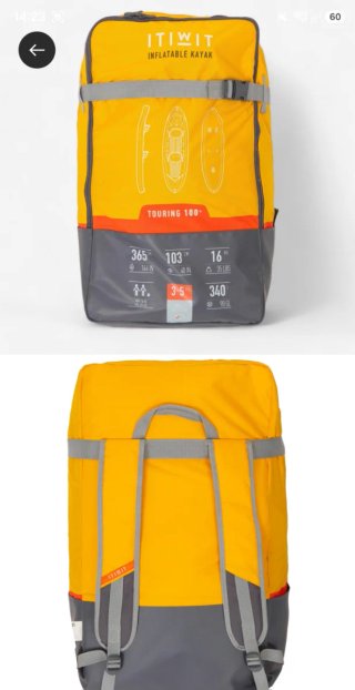 Kayak hinchable Intex Challenger