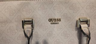 Bolso Guess Beige Monogram