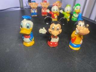 Pencil Toppers Disney Años 70/80. 9 unidades
