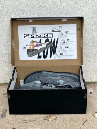 Nike Jordan Spizike Low GS Grises