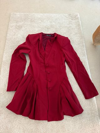 Vestido Shein Rojo Talla S sin estrenar