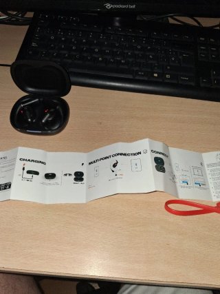 JBL Sense Pro Auriculares Inalámbricos Negros