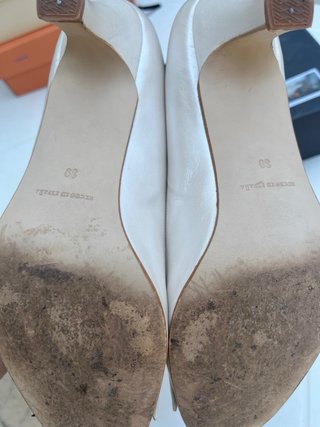 Tacones de Novia Beige