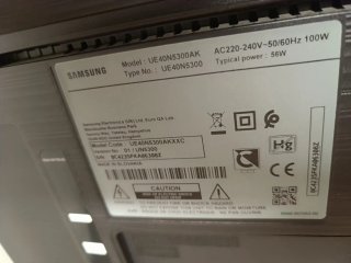 Smart TV Samsung 40 Negro