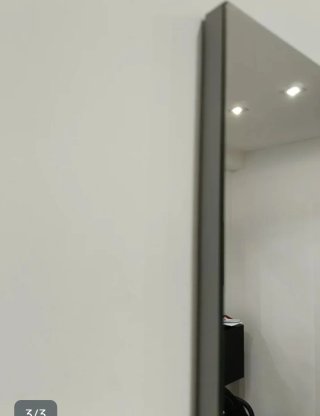 Espejo moderno cristal y metal