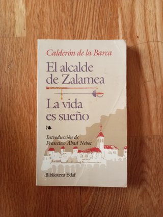Libros de Calderón de la Barca