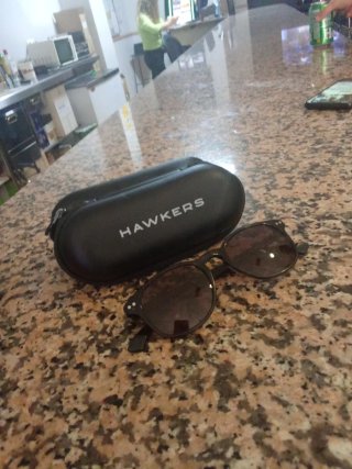 Gafas de sol MO marrones y naranjas