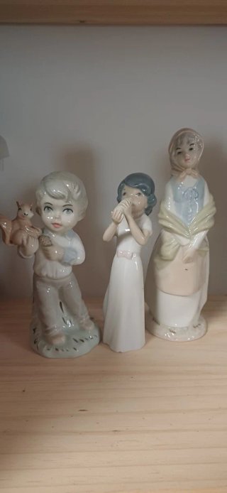 Lote 7 figuras porcelana