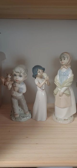 Lote 7 figuras porcelana