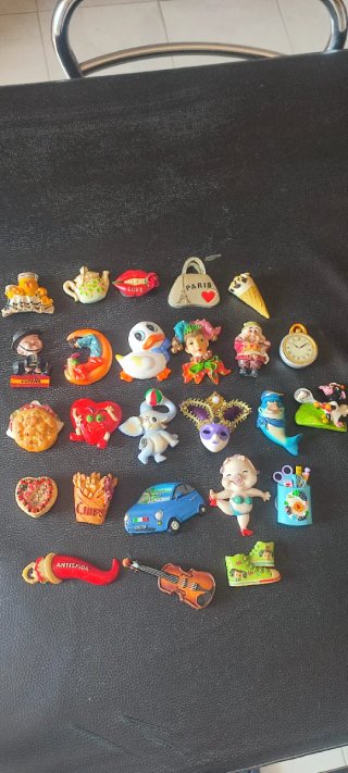25 Calamite souvenir assortite