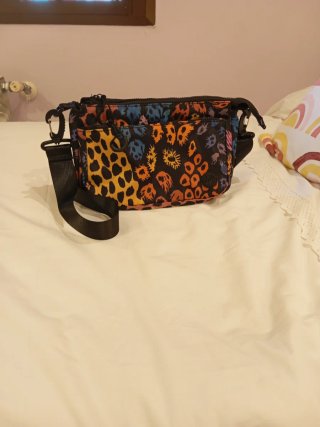 Bolso bandolera práctico multicolor