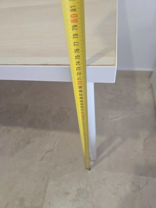 Escritorio Ikea Madera y Metal