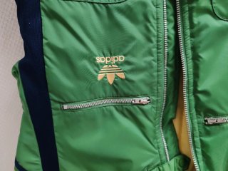 Chaqueta Adidas Verde vintage