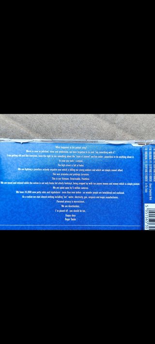 CD Roger Taylor "The Unblinking Eye" ed limitada