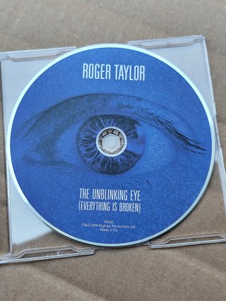 CD Roger Taylor "The Unblinking Eye" ed limitada