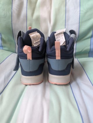 Scarponcini montagna bambina blu e rosa
