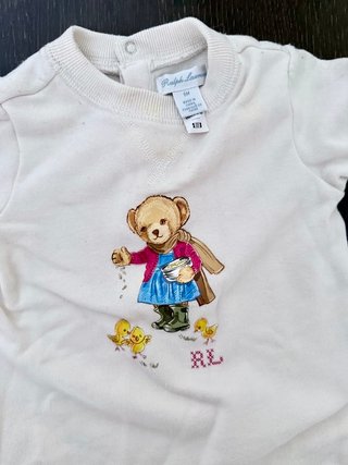 Conjunto Ralph Lauren bebé 6 meses