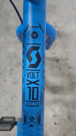Bici BMX  Scott Volt X10 azul.