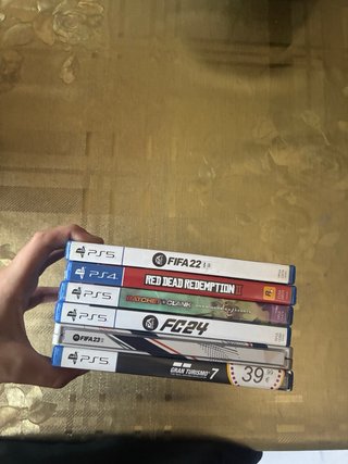 Pack 6 Juegos PS4/PS5 + Caja Exclusiva