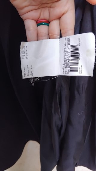 Abrigo Burberry Lana y Cashmere Talla M