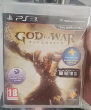God of War Ascension PS3 + Demo The Last of Us