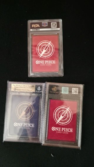 Lotto 3 Carte One Piece Gradate Beckett PSA