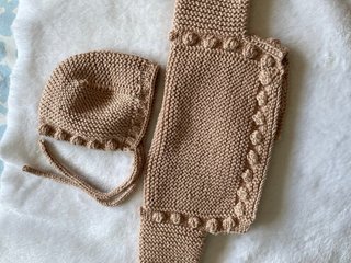 Conjunto primera puesta bebé 100% algodon
