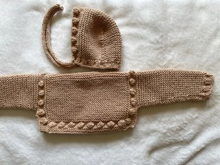 Conjunto primera puesta bebé 100% algodon