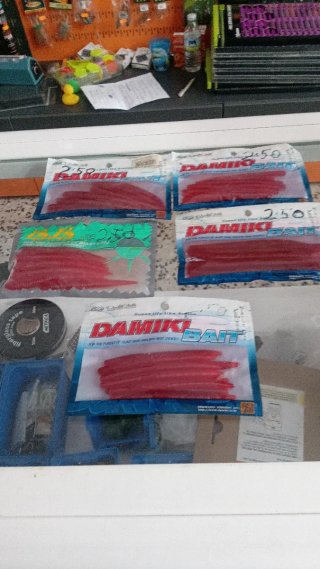 Vinilos de pesca Damiki Bait