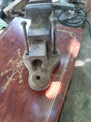 Tornillo de banco Sansón de hierro