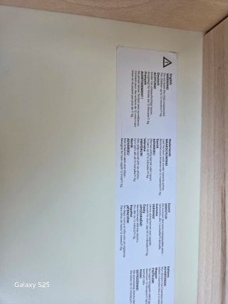 Cambiador IKEA madera